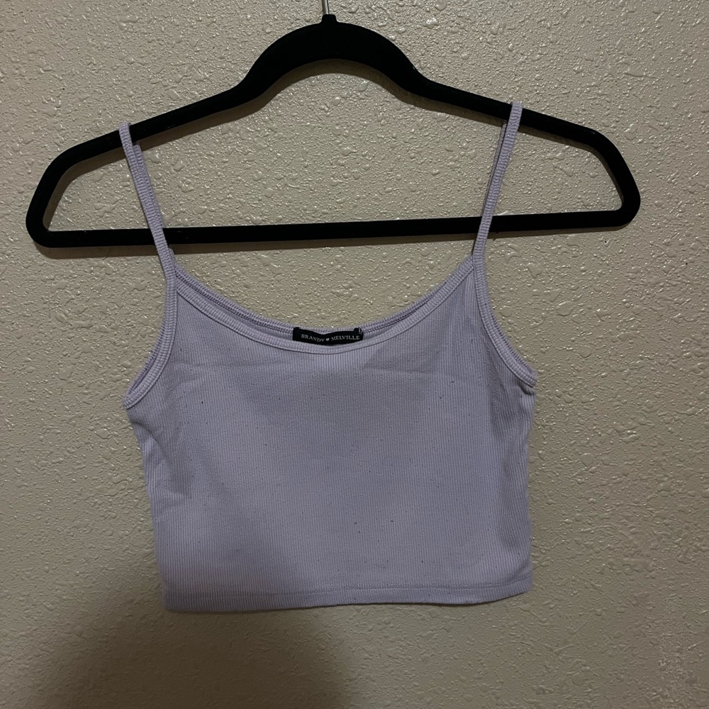 lilac brandy melville tank top